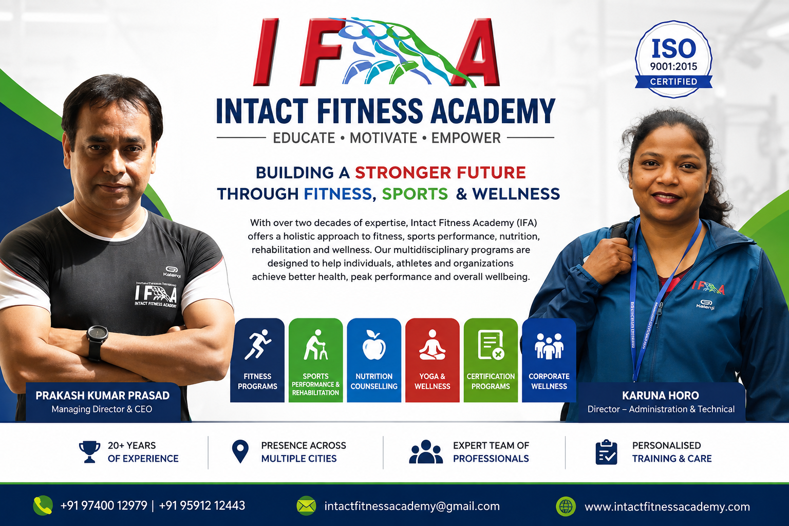 Intact Fitness Academy: Building a Stronger Future Through Fitness, Sports and Wellness