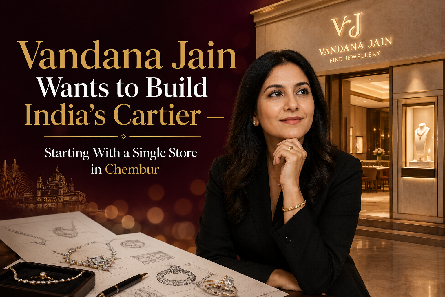 Vandana Jain Wants to Build India's Cartier — Starting With a Single Store in Chembur