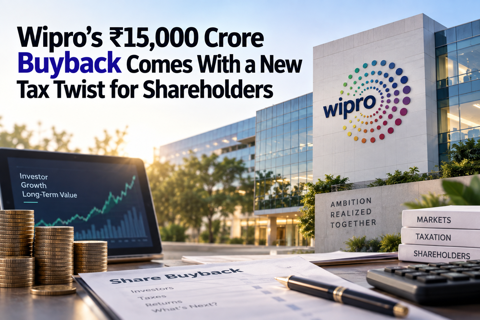 Wipro's ₹15,000 Crore Buyback Comes With a New Tax Twist for Shareholders