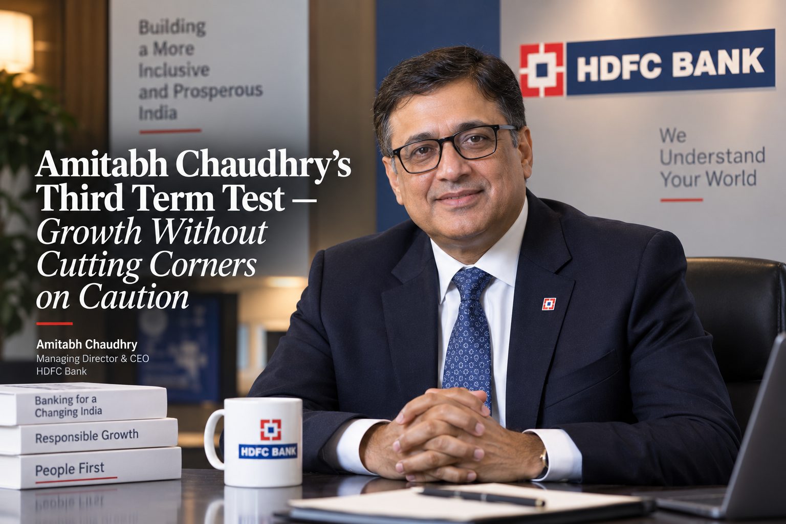 Amitabh Chaudhry's Third Term Test — Growth Without Cutting Corners on Caution