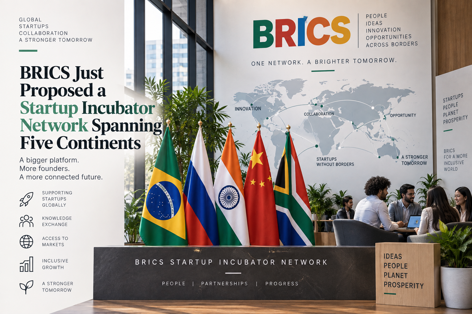 BRICS Just Proposed a Startup Incubator Network Spanning Five Continents